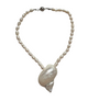 Ariel Shell Pearl Necklace