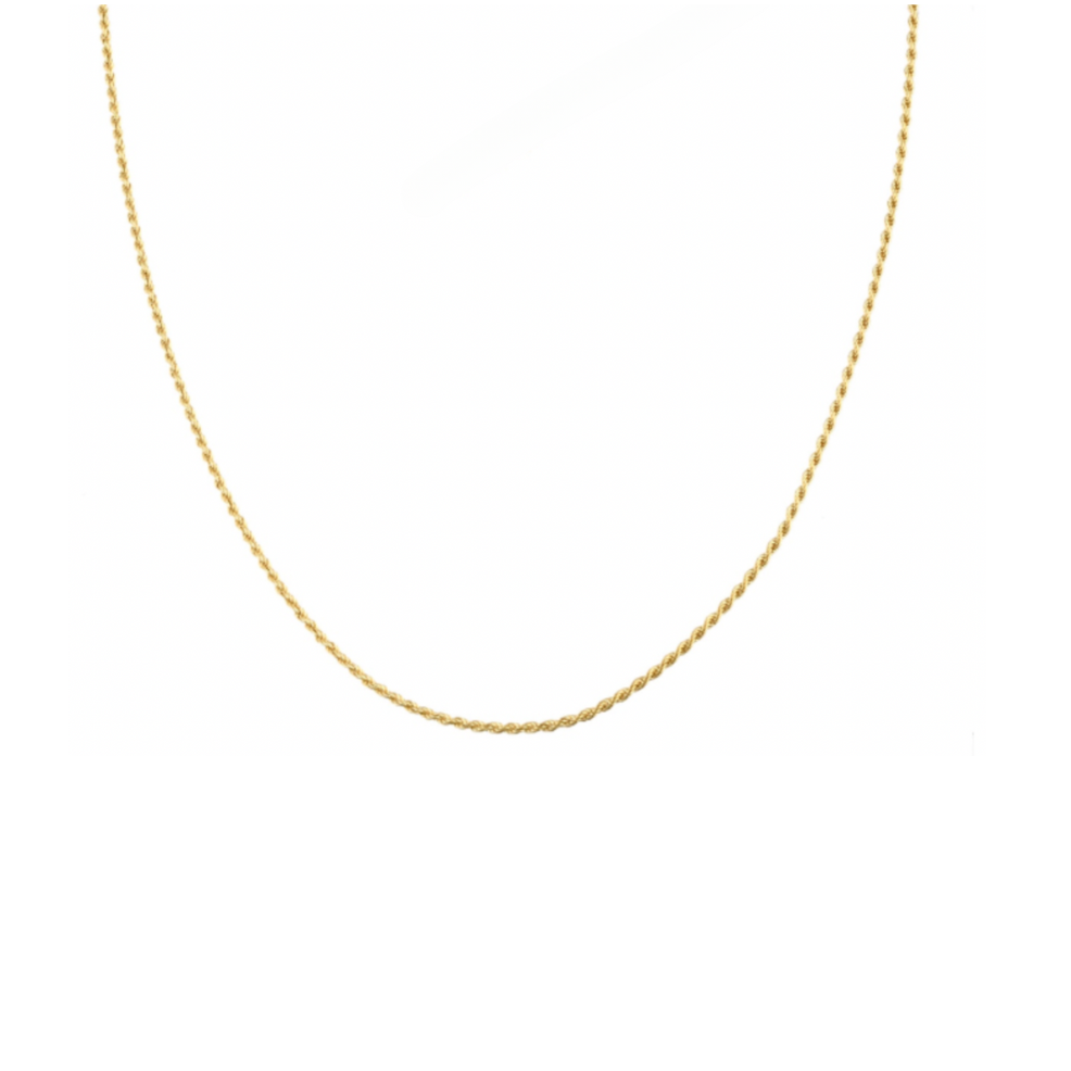 1.5mm Rope Chain Necklace