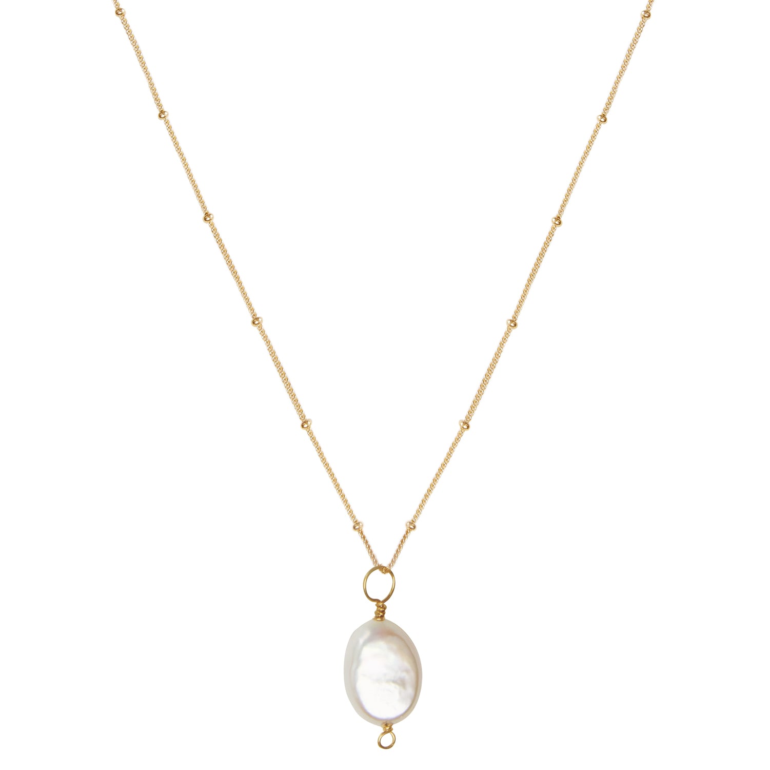 Ezra Pearl Necklace