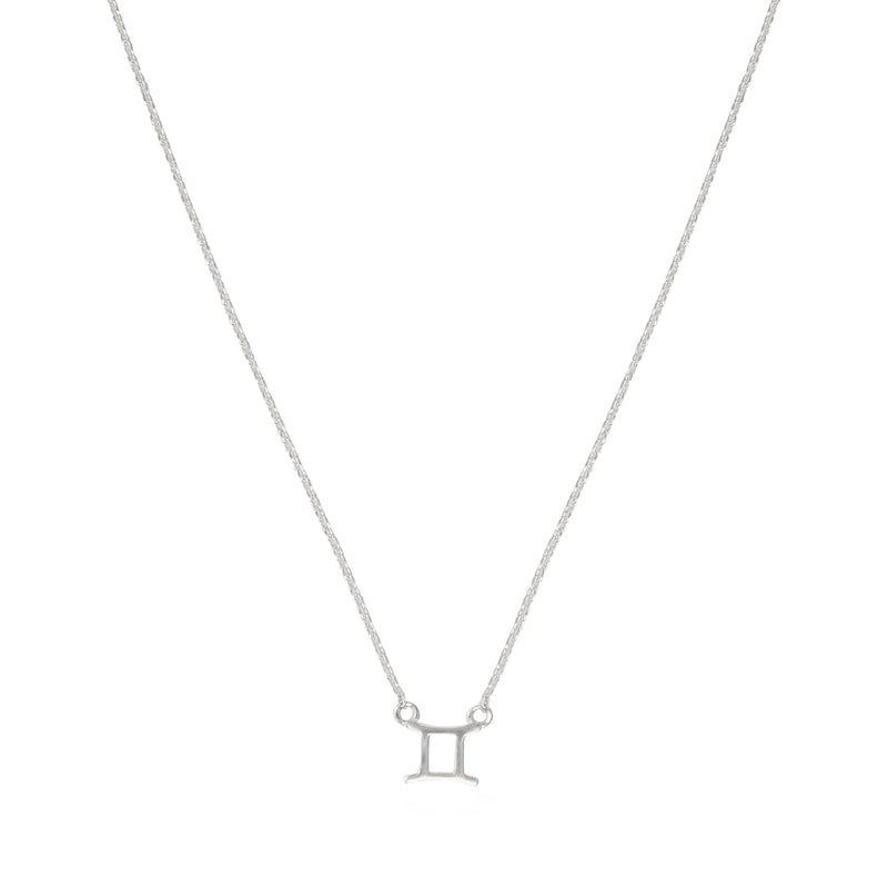 Dainty Zodiac symbol necklace- Sterling Silver