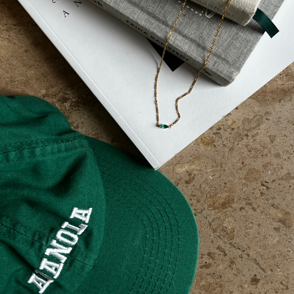 Finlay Green Onyx Necklace