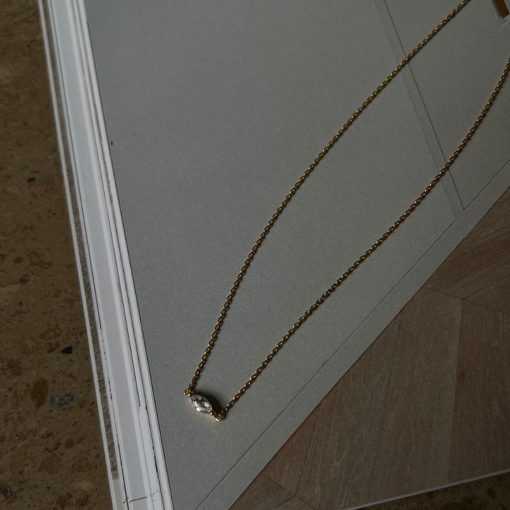 Fine Marquise Necklace
