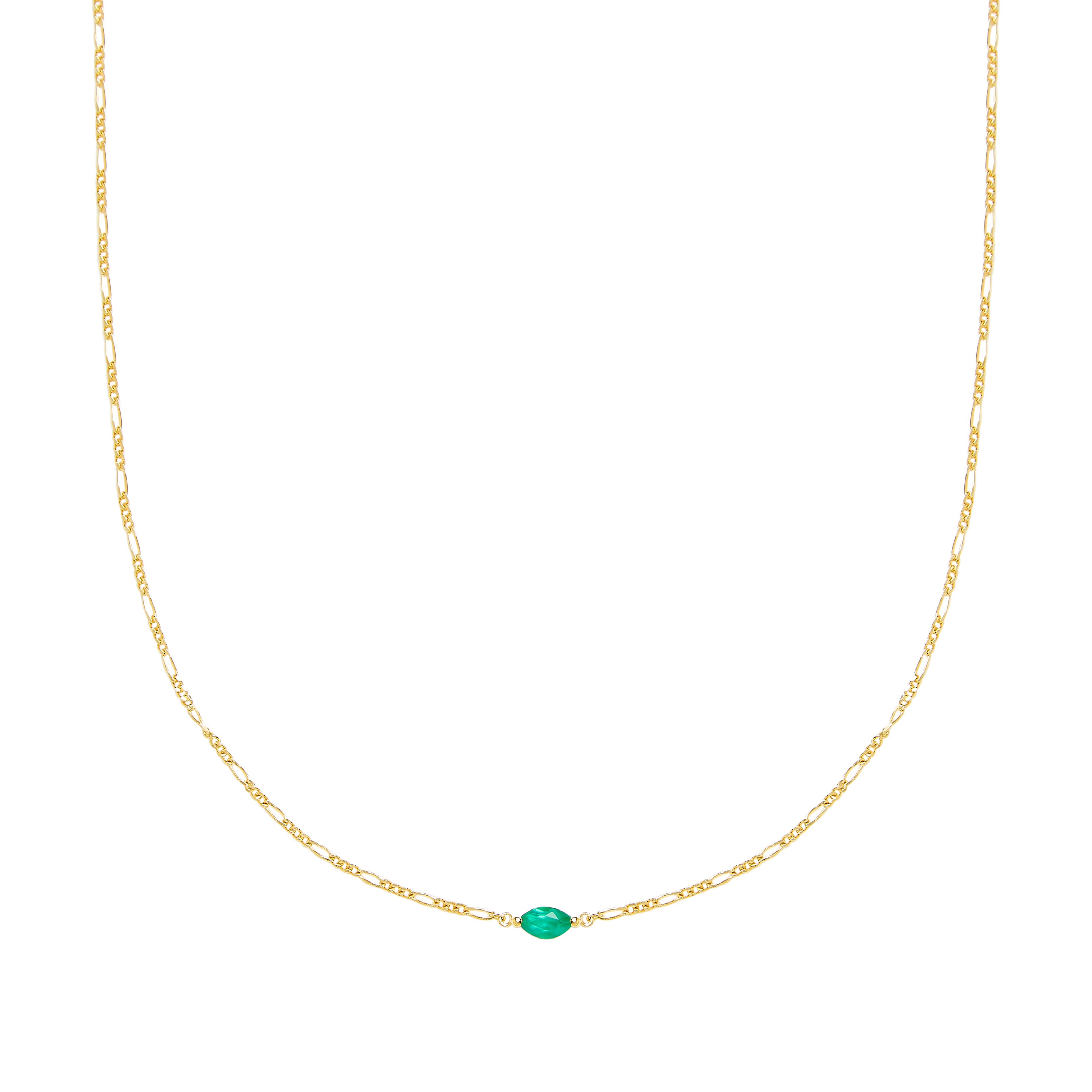 Finlay Green Onyx Necklace