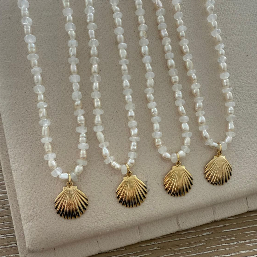 Custom shell necklace