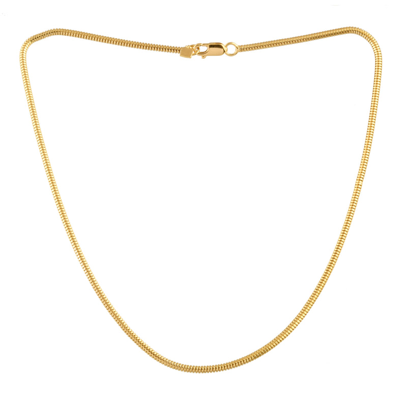 DANIELLE WARD THE MINIMAL SNAKE CHAIN NECKLACE