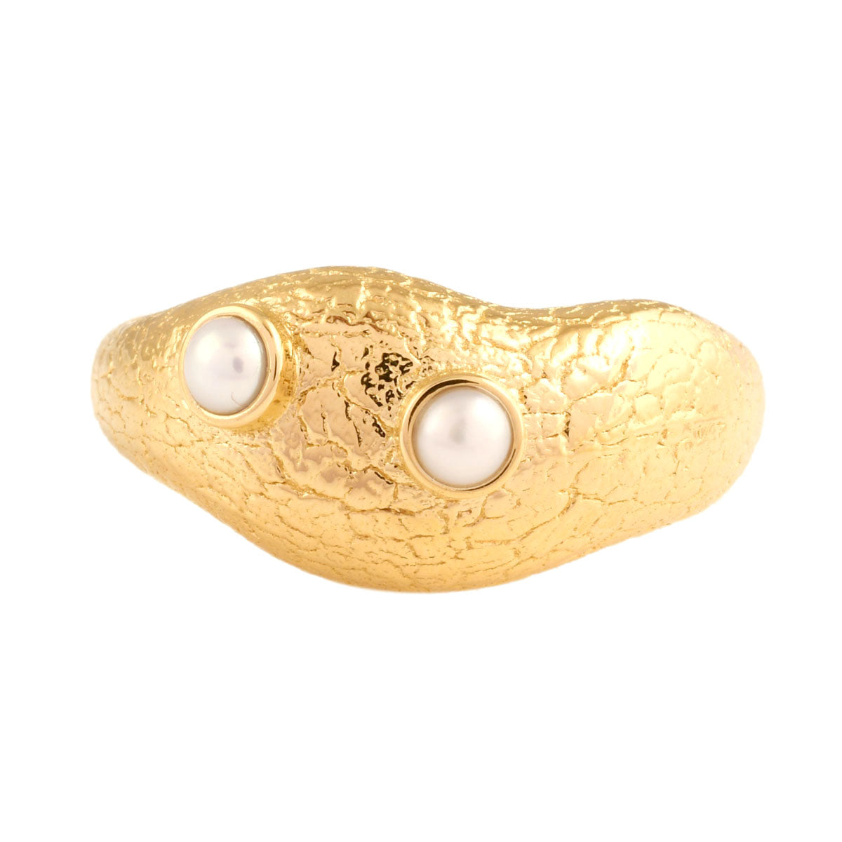 Danielle Ward The Crackle Pearl Ring