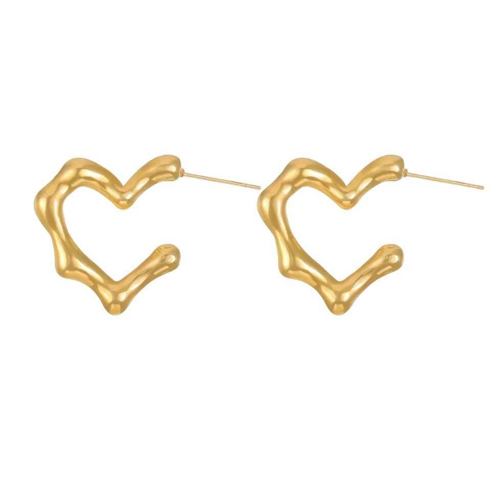 Molten Heart Earrings