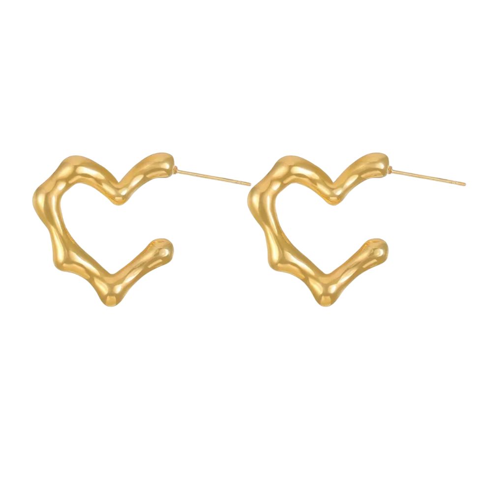 Molten Heart Earrings