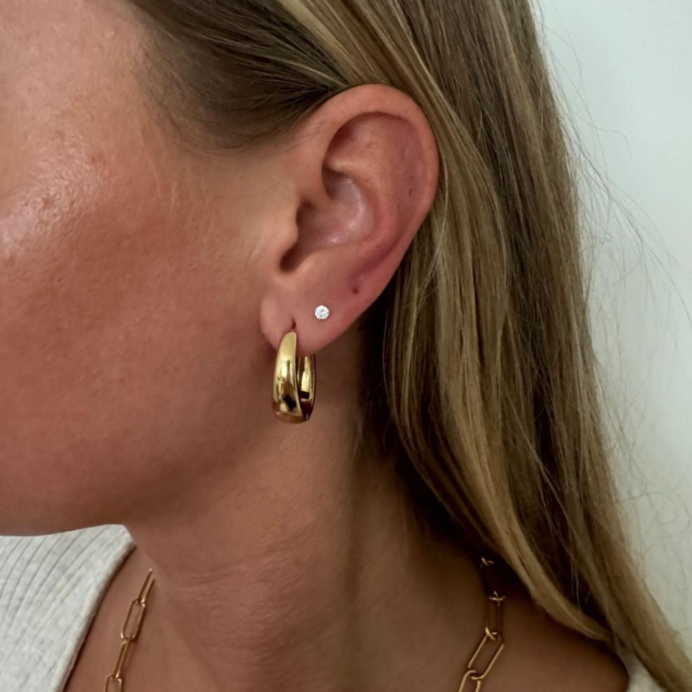 Ria Micro Crystal Stud Earrings