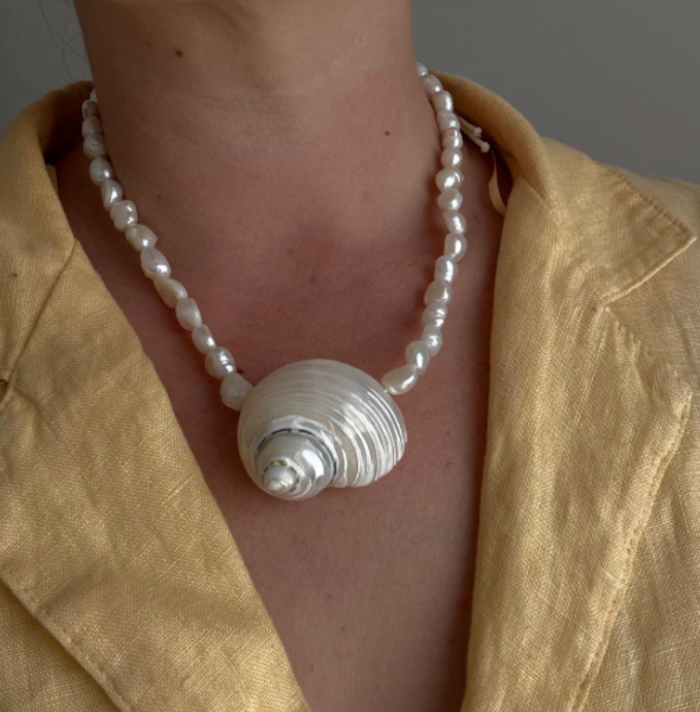 Marina Pearl Shell Necklace