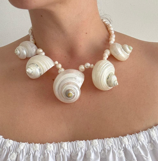 Ocean shell necklace