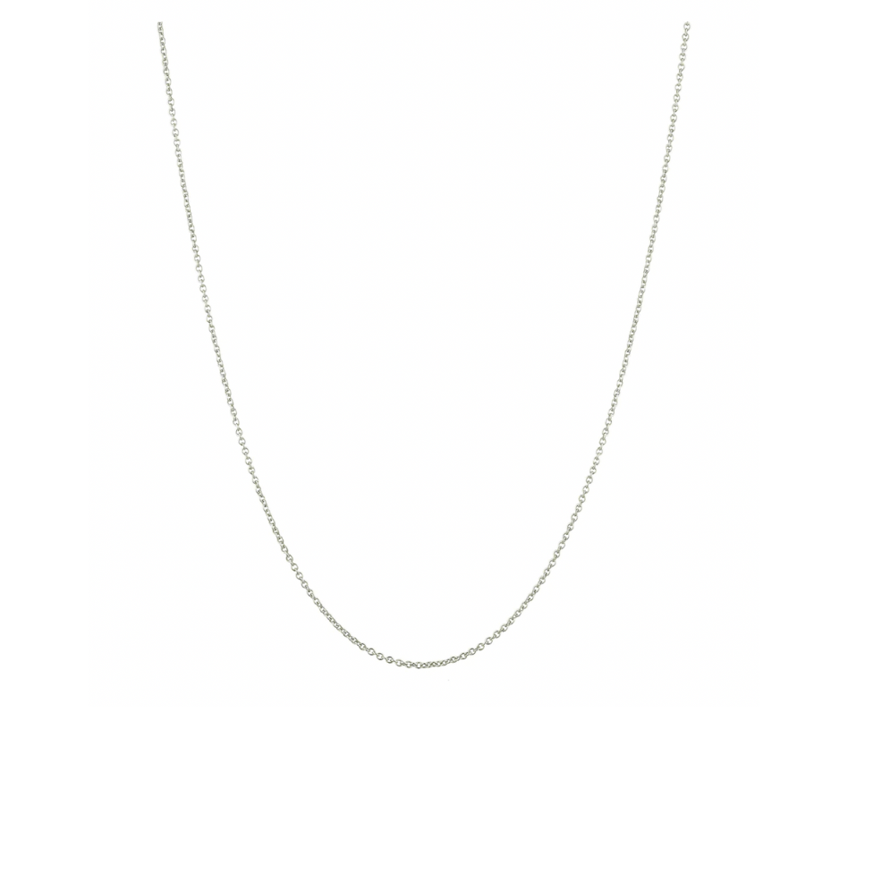 45cm Cable Chain Necklace - Sterling Silver
