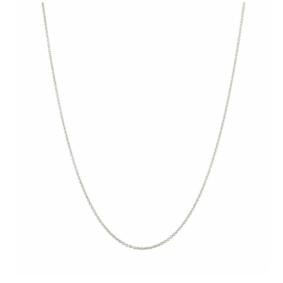 50cm Cable Chain Necklace - Sterling Silver