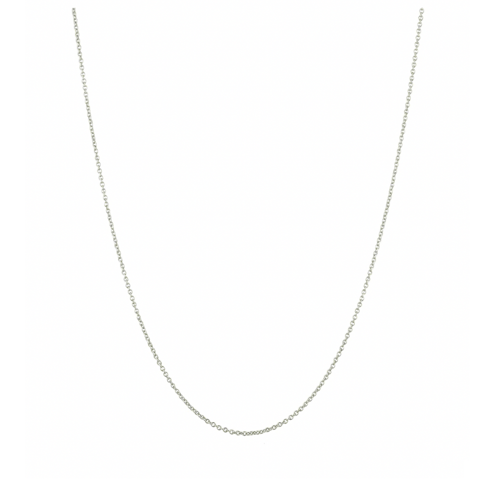 50cm Cable Chain Necklace - Sterling Silver
