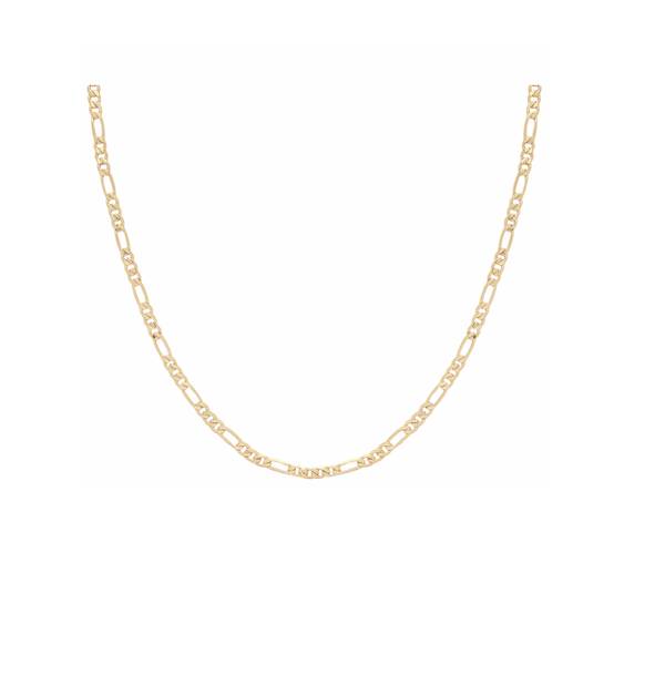 2.4mm Figaro Chain Necklace