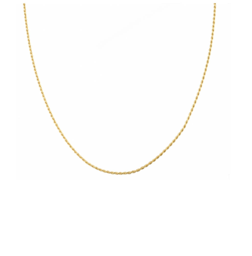 1.5mm Rope Chain Necklace