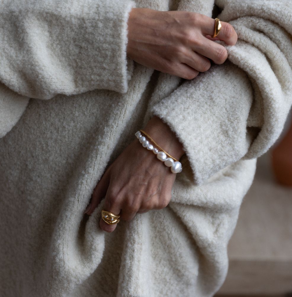 Danielle Ward The Mixed Freshwater Pearl Bracelet