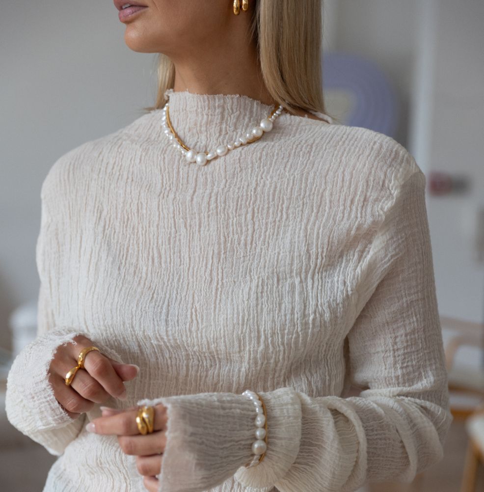 Danielle Ward The Mixed Freshwater Pearl Necklace