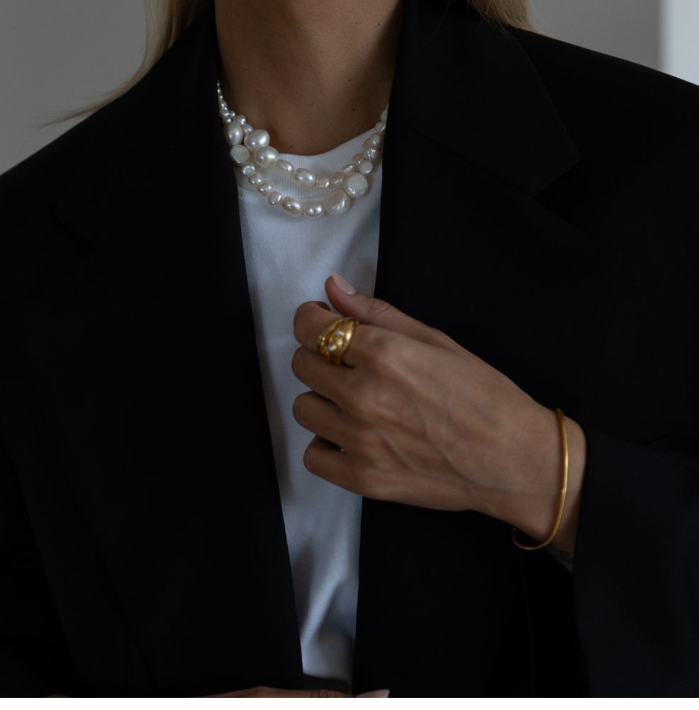 Danielle Ward The Mixed Freshwater Pearl Necklace