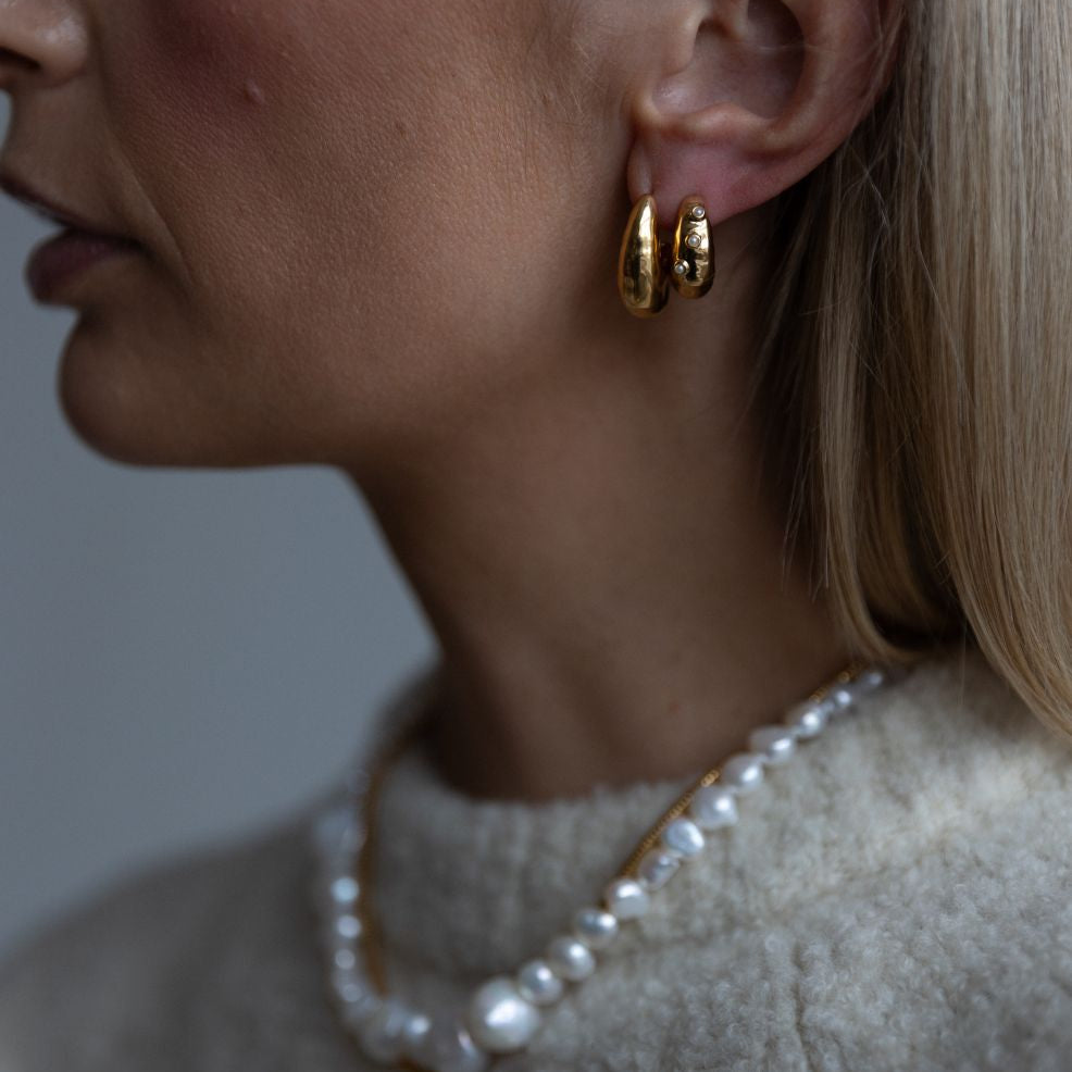 Danielle Ward The Teardrop Hoops