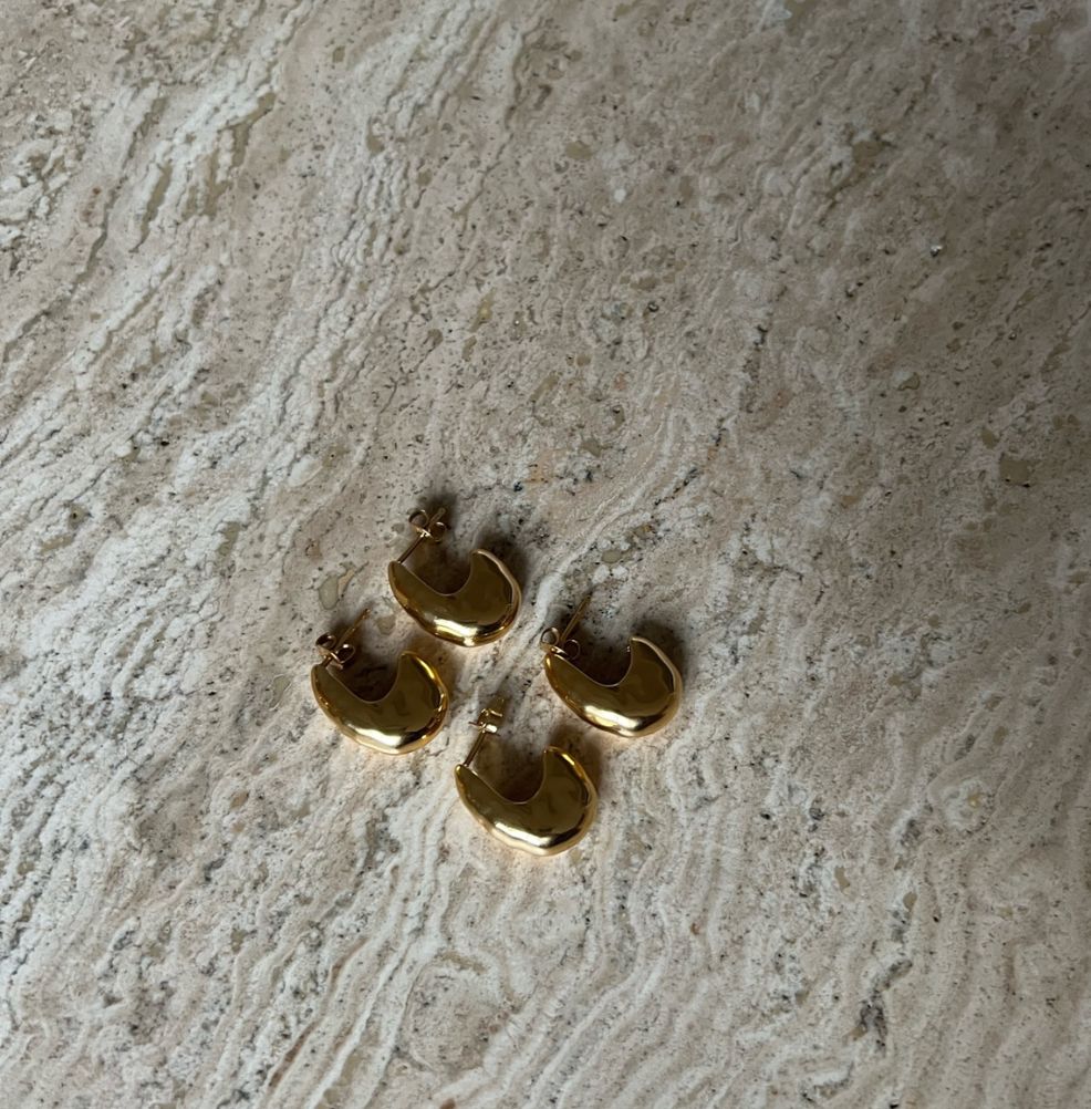 Danielle Ward The Teardrop Hoops