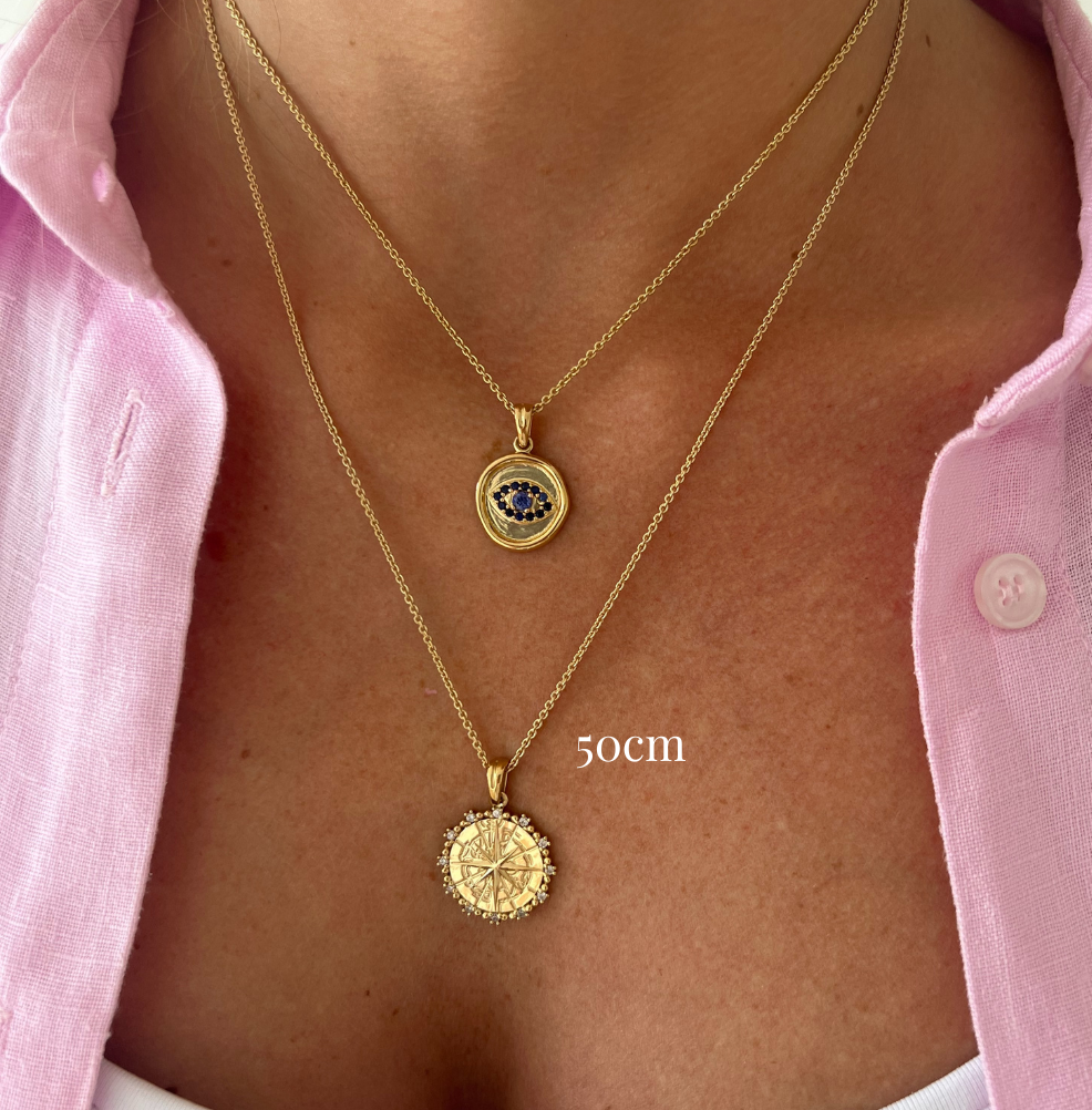 50cm Cable Chain Necklace