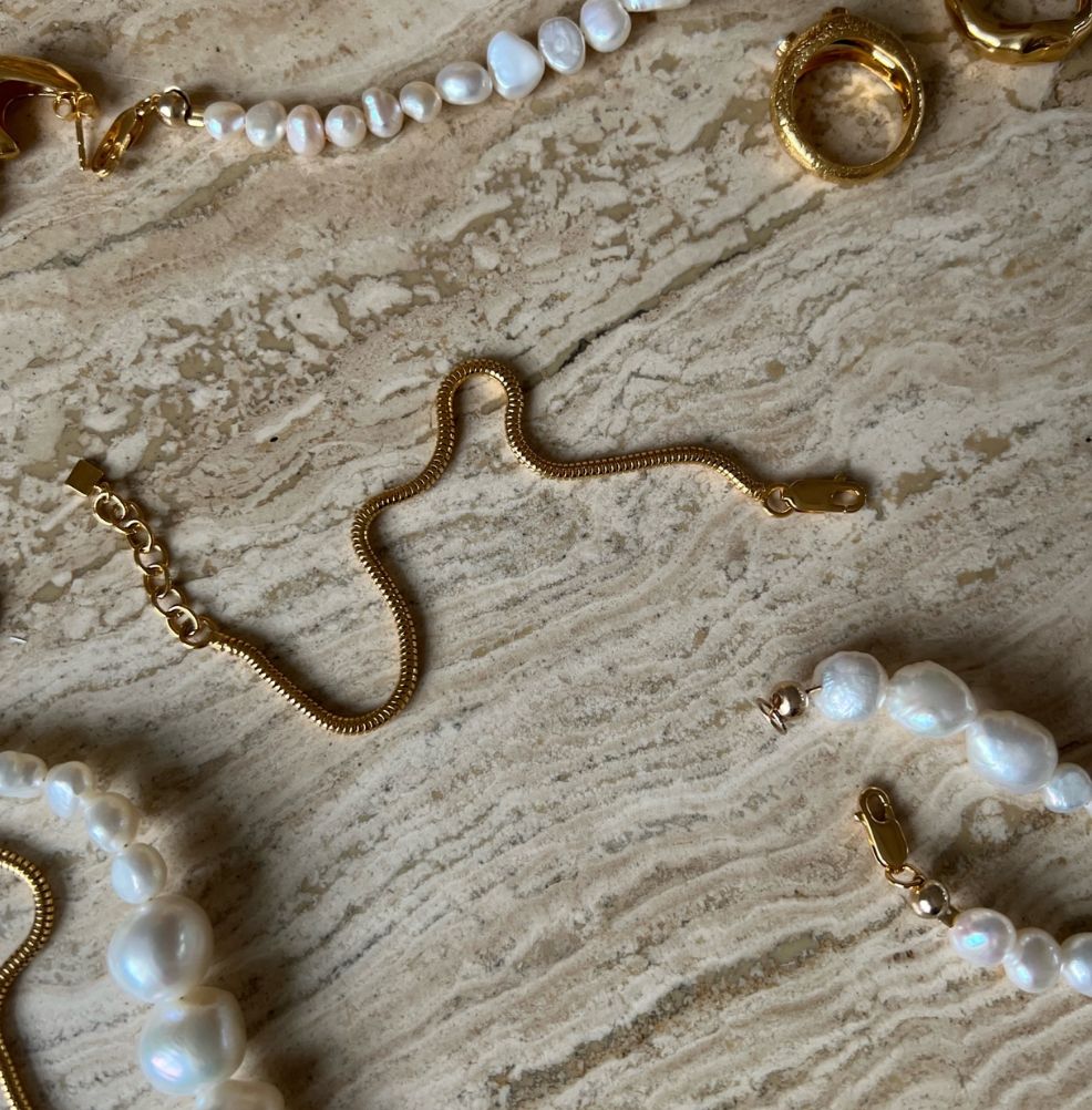 Danielle Ward The Minimal Snake Chain Bracelet