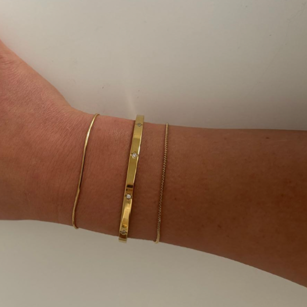 Sofie Thin Snake Chain Bracelet