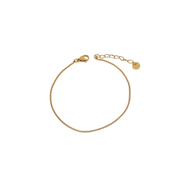 Reena box chain bracelet