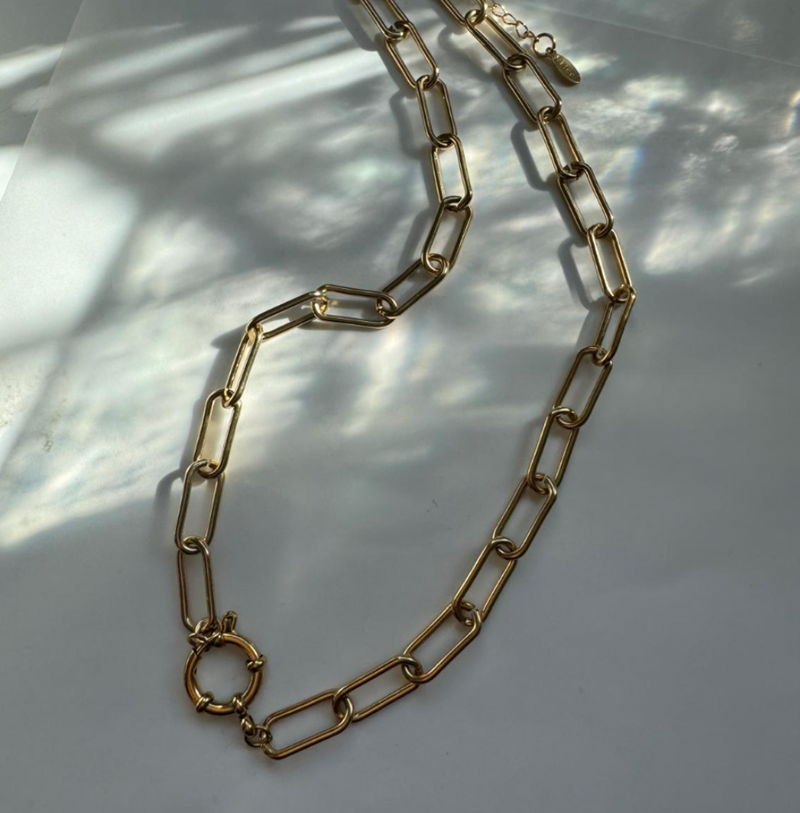 Tessa Large paperclip chain