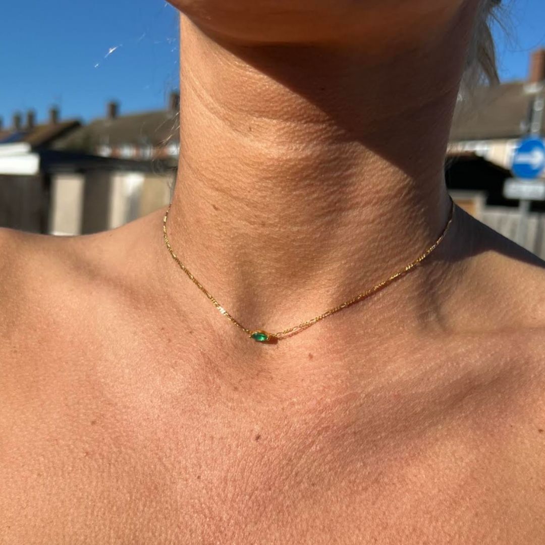 Finlay Green Onyx Necklace