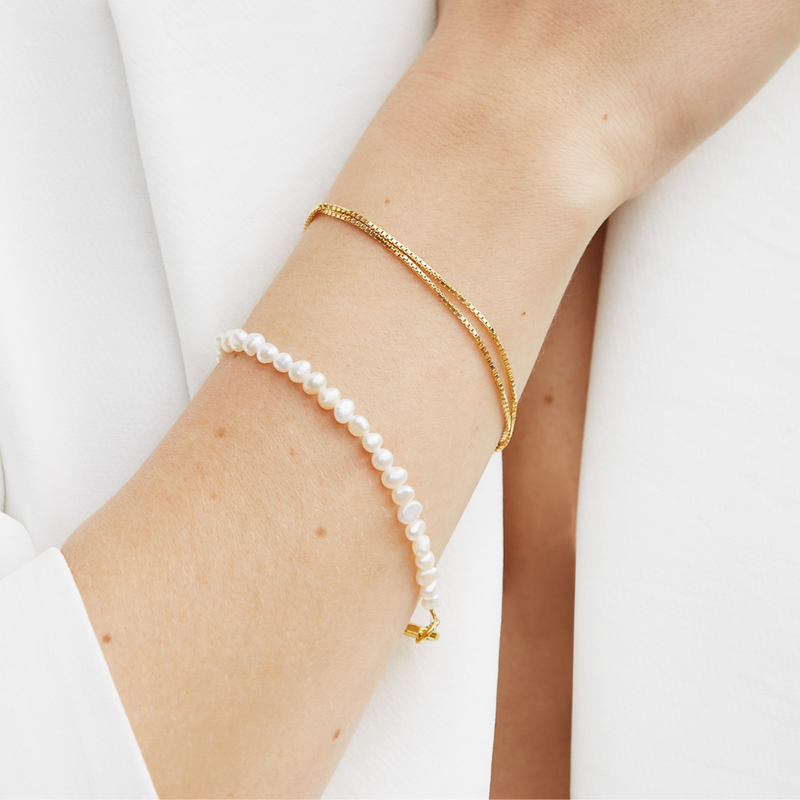 Cari Mini Pearl Bracelet