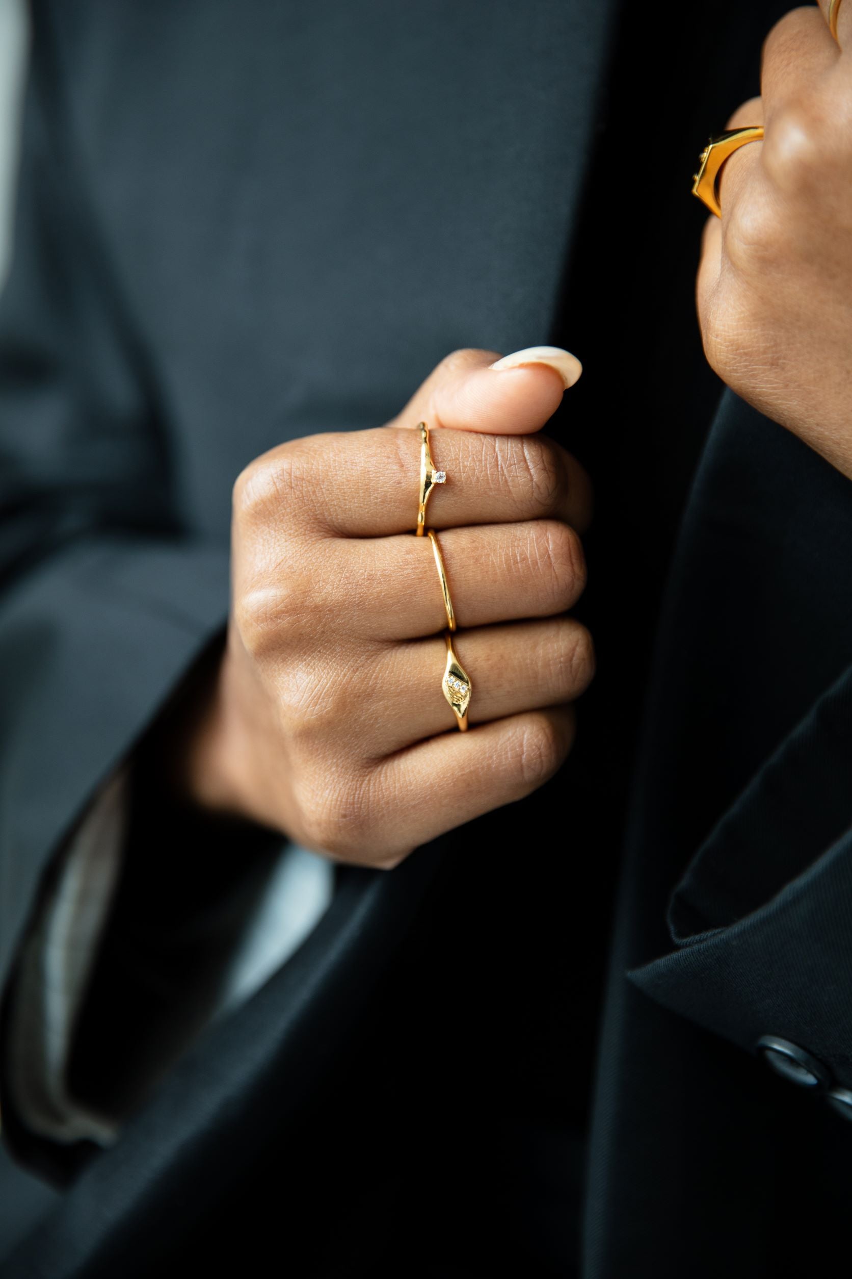 Sea & Stars Signet Ring