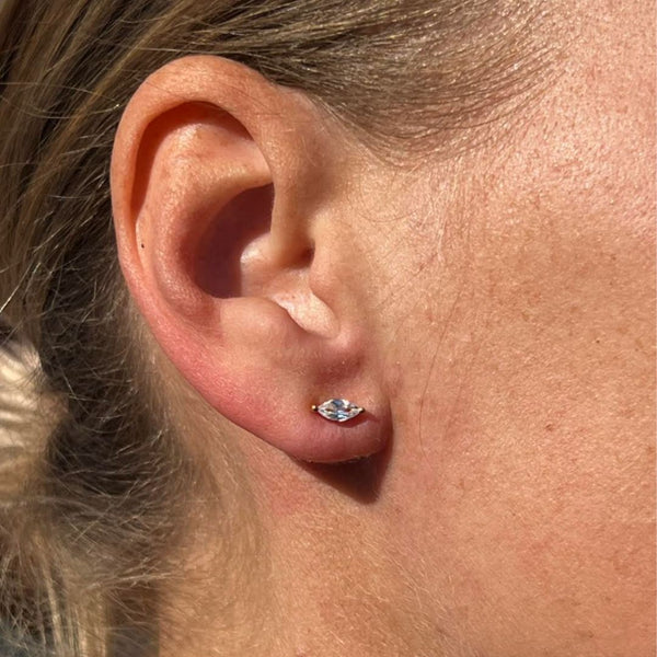 Lucinda Marquise Studs