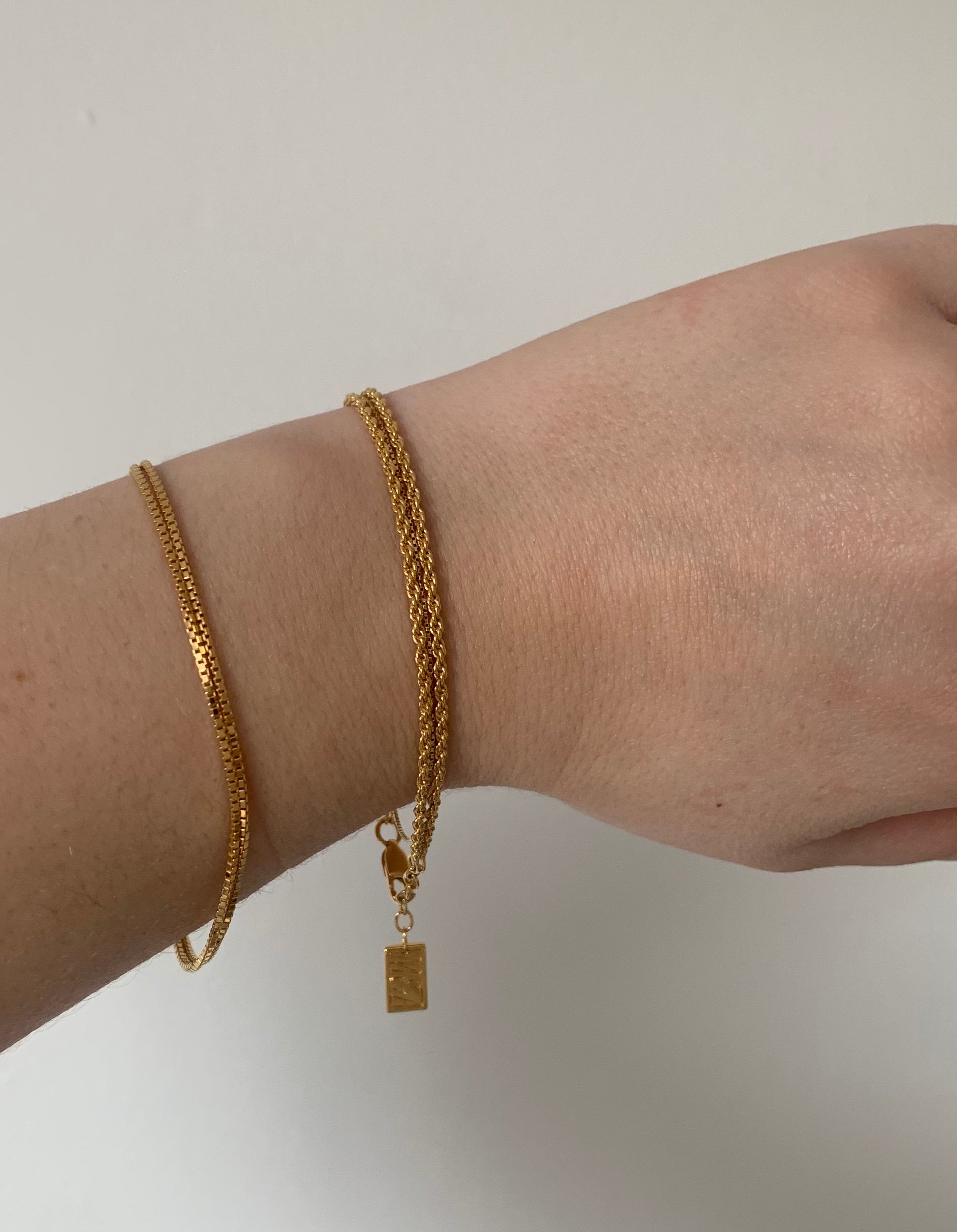 The Darcie Box Chain Bracelet