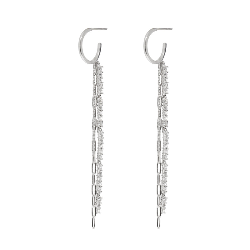 Maura Drop Hoop earrings