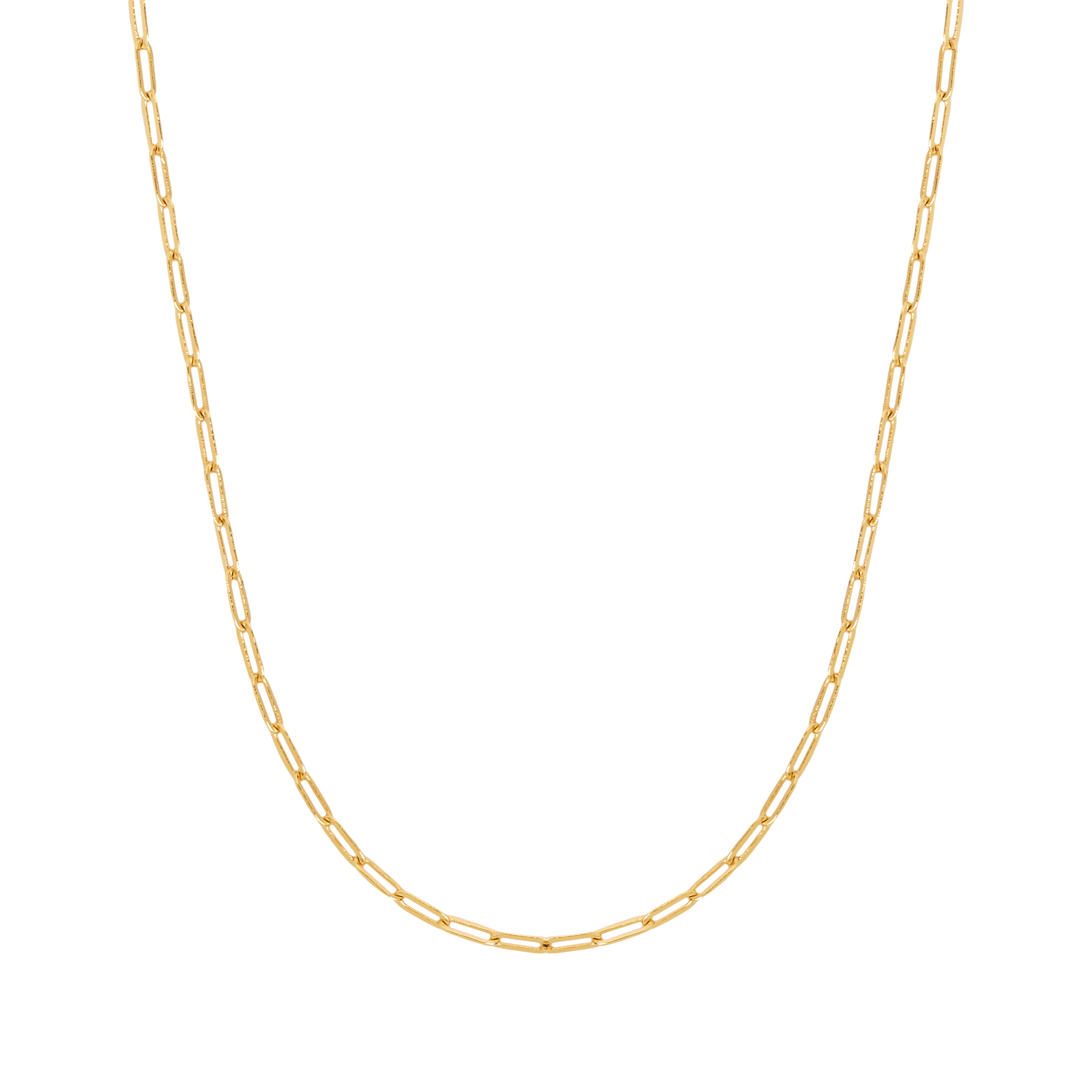 Penny Paperclip chain necklace