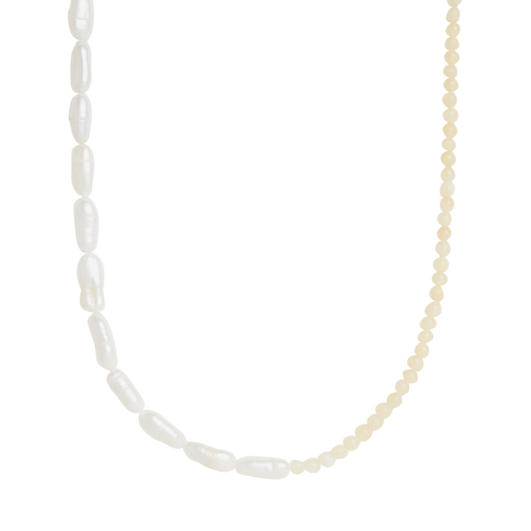 SS Pearl & Jade Necklace