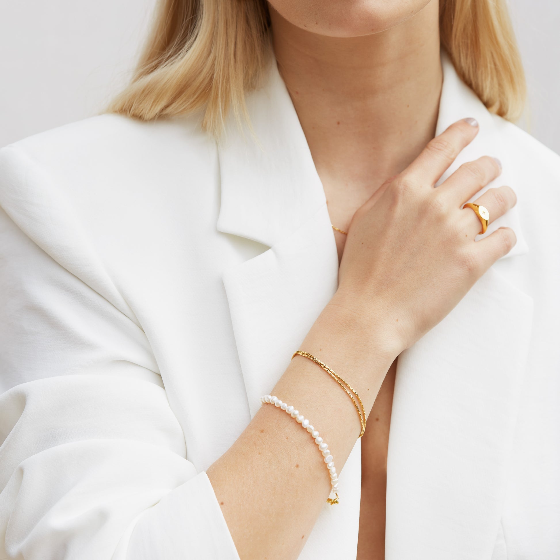 The Darcie Box Chain Bracelet