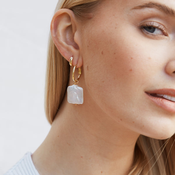 The Maggie Hoop earrings