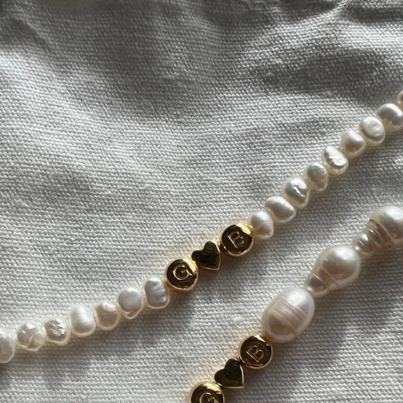 Small Personalised Pearl Bracelet