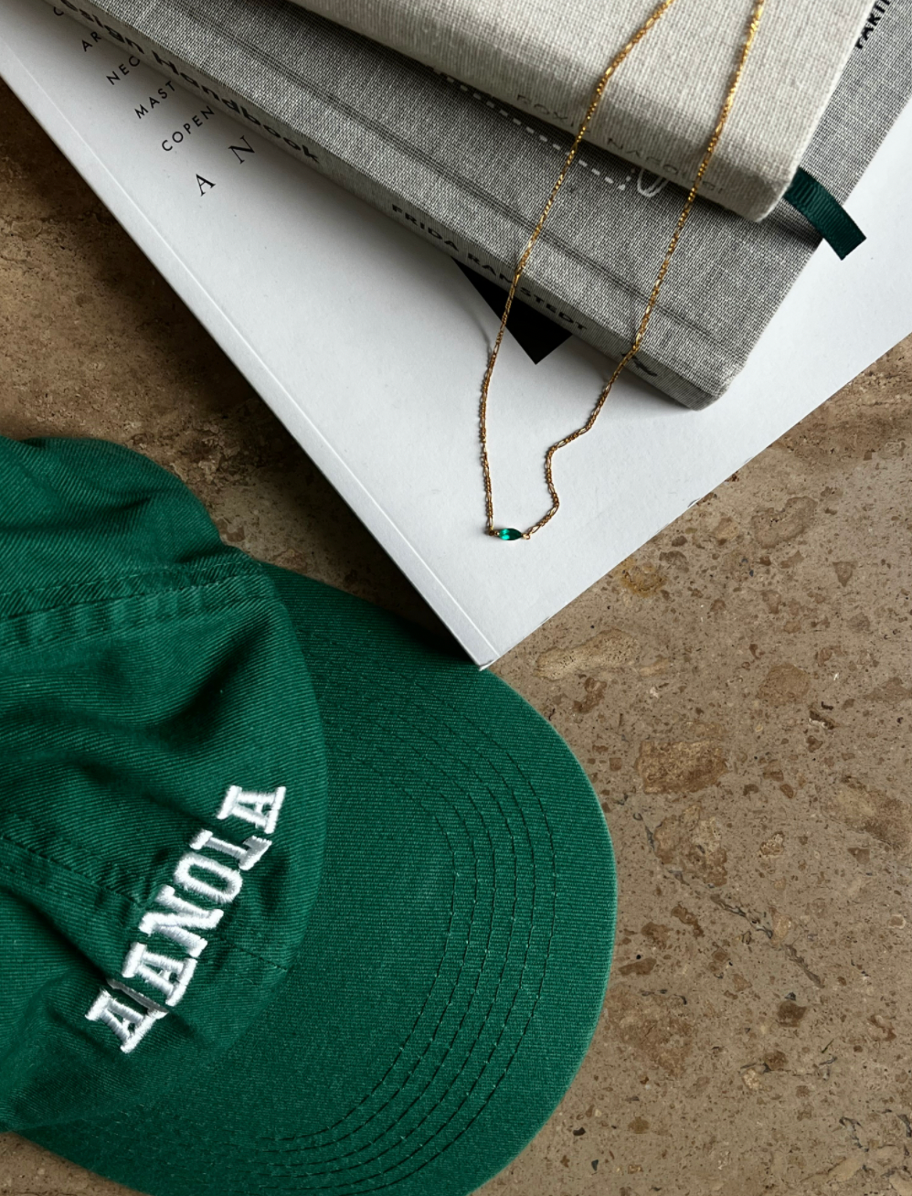 Finlay Green Onyx Necklace