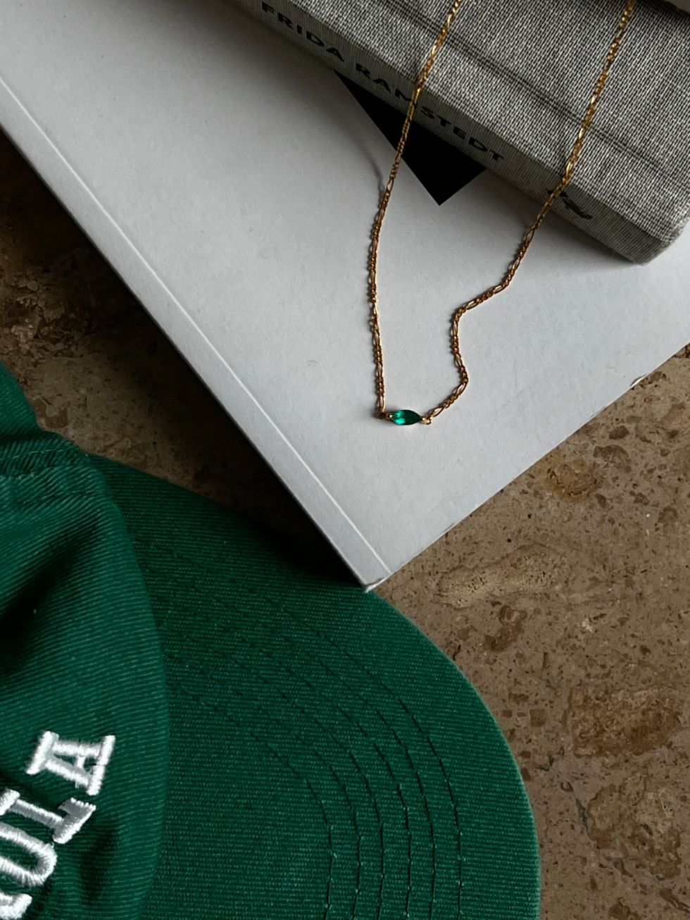 Finlay Green Onyx Necklace