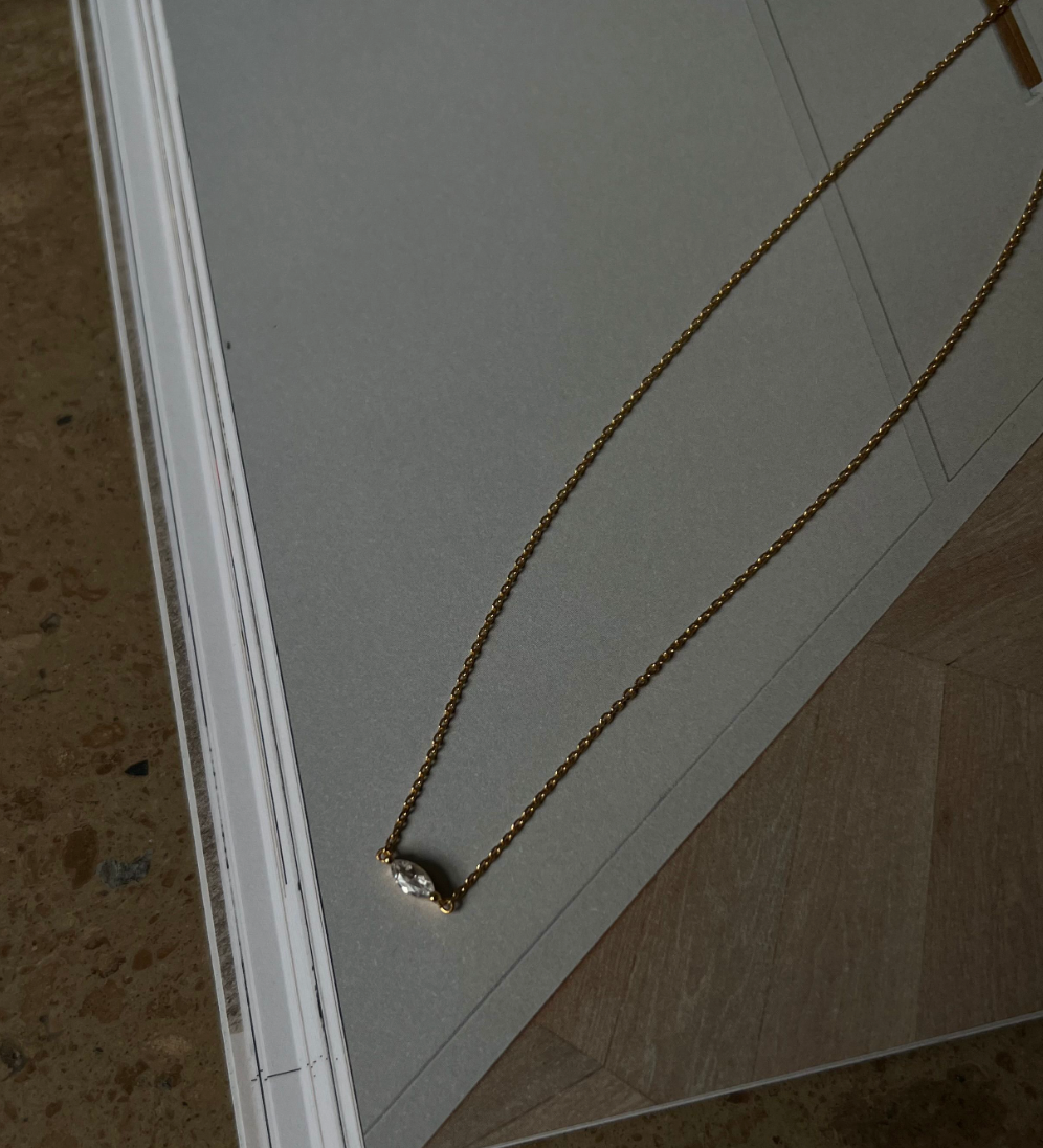 Fine Marquise Necklace