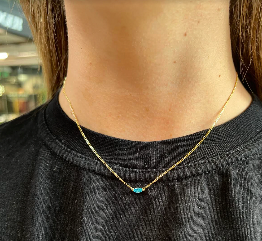 Finlay Ice Blue Necklace