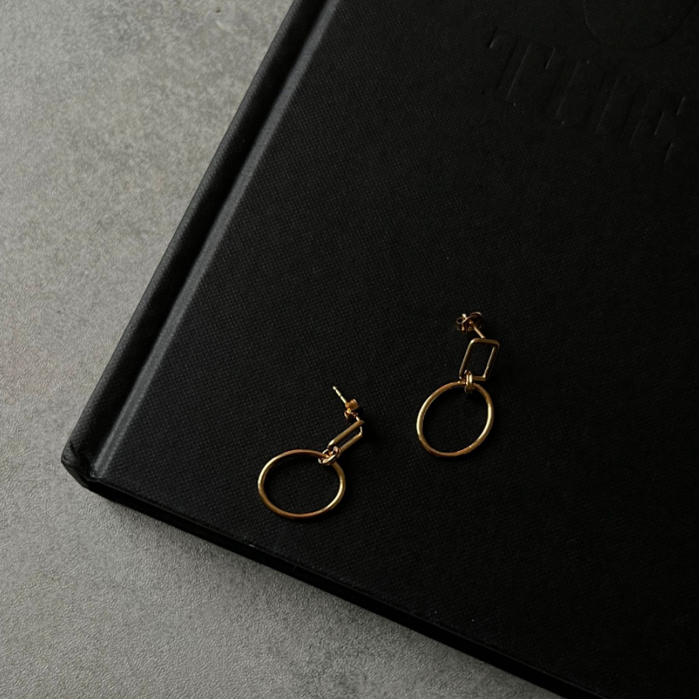 Soraya Oval Drop Earrings