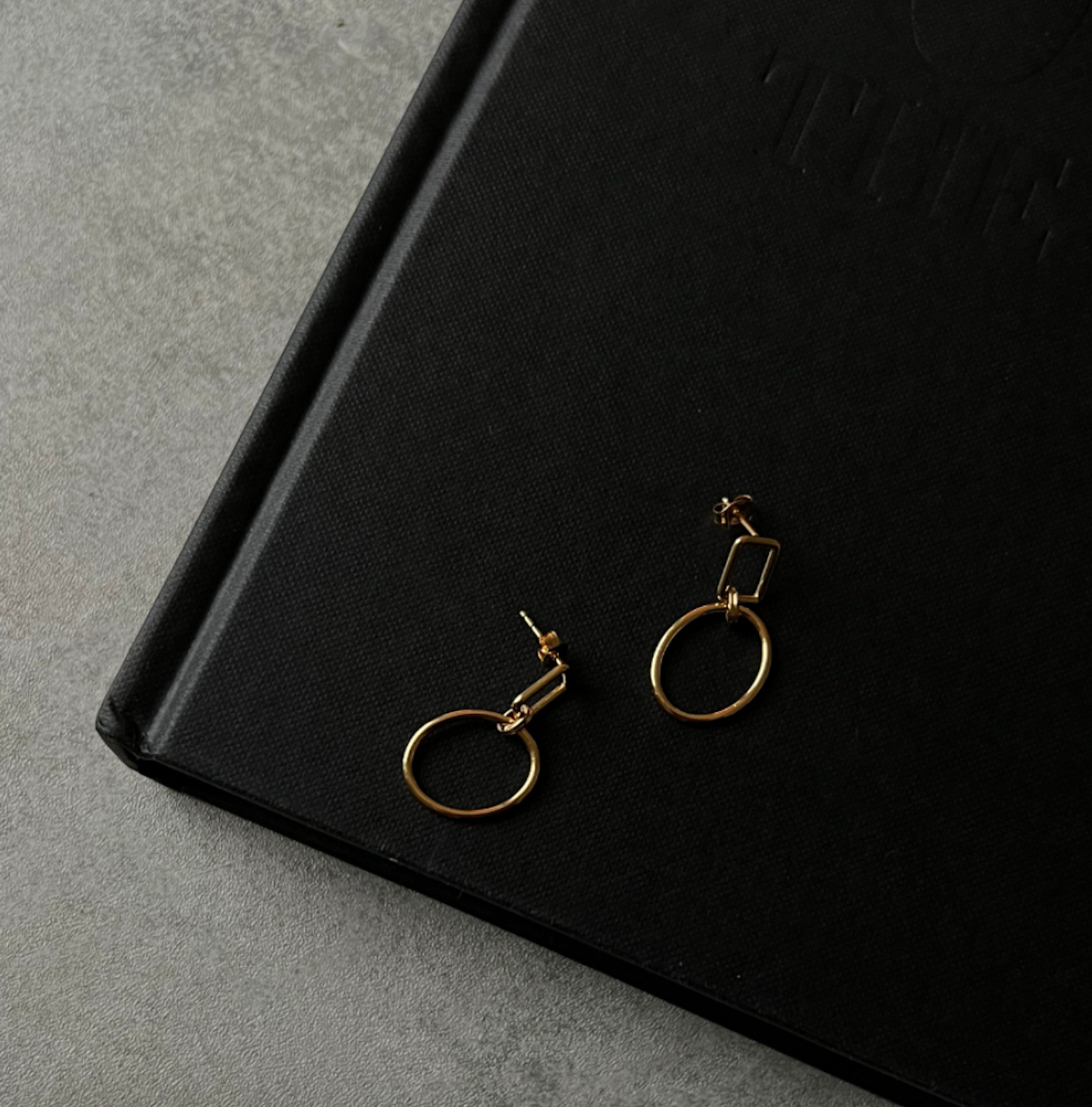 Soraya Oval Drop Earrings