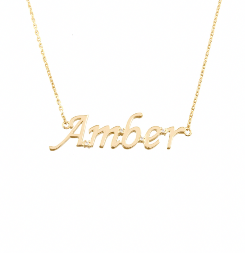 Personalised Diamante name necklace -PRE ORDER CLOSES 1st September