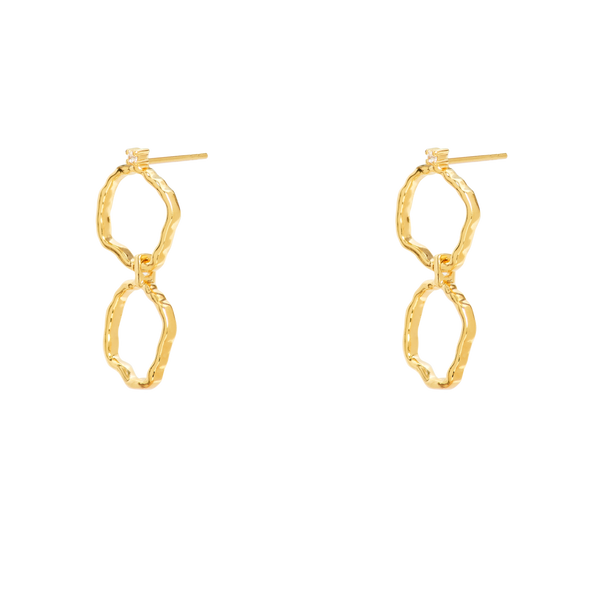 Double Organic Earrings