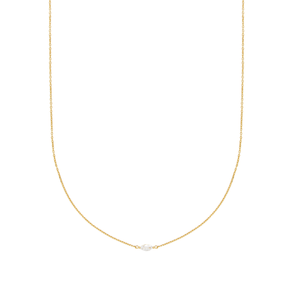 Fine Marquise Necklace